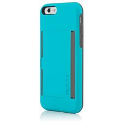 Incipio Cell Phone Case for Apple iPhone 6 - Retail Packaging - Cyan/Gray