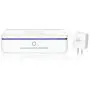 UV Phone Sanitizer and Charger that Visibly Works Presented in Solid Gift Box. Wireless Charging UVC Light Sterilizer with 9 UV LED, Built-in Auto Safety Feature, Fast Charging UV Phone Sterilizer Box