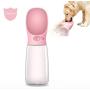 MalsiPree Dog Water Bottle, Leak Proof Portable Puppy Water Dispenser with Drinking Feeder for Pets Outdoor Walking, Hiking, Travel, Food Grade Plastic