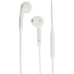 Samsung (2 Pack) OEM Wired 3.5mm White Headset with Microphone, Volume Control, and Call Answer End Button [EO-EG920BW] for Samsung Galaxy S6 Edge+ / S6 / S5, Galaxy Note 5/4 / Edge (Bulk Packaging)