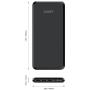 AUKEY USB C Power Bank, 20000mAh Portable Charger USB C, Slimline Type C Battery Pack with 3 Input & 4 Output Compatible with iPhone 11/ 11 Pro/XS Max/8, Nintendo Switch, Samsung Galaxy Note8, Pixel