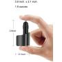 Car Charger Extension Cigarette Lighter Adapter,Socket Splitter with 3 USB and Voltage Meter,Compatible for iPhone 8/7/X/6S/XR,iPad,Samsung Galaxy S9/S8,iPad,GPS,Android Phone (BlackQC3.0)