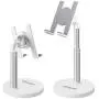 Cell Phone Stand Desktop Phone Stand Adjustable Sturdy Aluminum Metal Phone Holder Cradle Dock, Compatible with Phone 11 Pro Xs Max Xr X 8, iPad, Kindle, Tablet (Silver) Cell Phone Stand Desktop Phone Stand Adjustable Sturdy Aluminum Metal Phone Holder Cradle Dock, Compatible with Phone 11 Pro Xs Max Xr X 8, iPad, Kindle, Tablet (Silver)