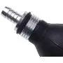 NAVARME 2Pcs 3/8"(10mm) Rubber Metal One Way Valve Fuel Pump Line Hose Hand Primer Bulb for Car Marine Boat 3/8 9001080A