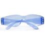 JORESTECH Eyewear Protective Safety Glasses, Polycarbonate Impact Resistant Lens Pack of 12 (Blue)