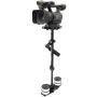 SHOOTVILLA 3000 Camera Stabilizer Steadycam & Body Pod Load Upto 3.5kg Free Quick Release and Table CLAMP