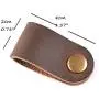 ZE Handmade Genuine Leather Button Closure Cable Organizer for USB Cables,Mobile Phone Charge Wires,Laptop Cords,Earbuds/Earphones Wires Set of 3 ZE Handmade Genuine Leather Button Closure Cable Organizer for USB Cables,Mobile Phone Charge Wires,Laptop Cords,Earbuds/Earphones Wires Set of 3