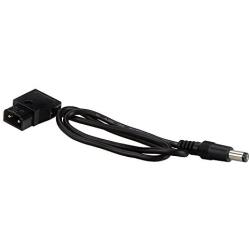 Fotodiox Power Adapter Cable 2-Pin D-Tap Male to 2.1mm Barrel DC (17.5 inches)