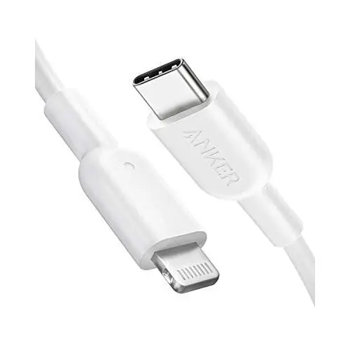 Anker USB C to Lightning Cable, iPhone 11 Charger [3ft Apple MFi Certified] Powerline II for iPhone SE / 11 Pro/X/XS/XR / 8 Plus/AirPods Pro, Supports Power Delivery