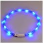 LED Dog Collar,USB Rechargeable Glowing Dog Collars, Light Up Collar Improved Pet Safety &Visibility at Night, 3 Flashing Modes,Water-Resistant Lighted Collar Fits For Small Medium Large Dogs
