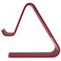 Cell Phone Universal Desk Stand Compatible with All Mobile Smart Phone,Heavy Duty But Elegant, High End Look (Red)