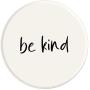 Be-Kind White Solid Color To Match PopSockets Grip and Stand for Phones and Tablets