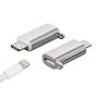 iPhone to Android Adapter, HkittyXiong Apple Lightning to Micro USB Cable Adaptor Charge Sync Connector for Smartphone, Tablet, GPS, Power Bank Through Apple Lighting Cable