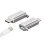 iPhone to Android Adapter, HkittyXiong Apple Lightning to Micro USB Cable Adaptor Charge Sync Connector for Smartphone, Tablet, GPS, Power Bank Through Apple Lighting Cable iPhone to Android Adapter, HkittyXiong Apple Lightning to Micro USB Cable Adaptor Charge Sync Connector for Smartphone, Tablet, GPS, Power Bank Through Apple Lighting Cable