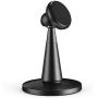 Cell Phone Stand Magnetic, enGMOLPHY Phone Holder Desk, Compatible with iPhone 11Pro XR 8 X 7 6 6s Plus,Android Smartphone Mount Cradle Dock, Office Desk Accessories -Black