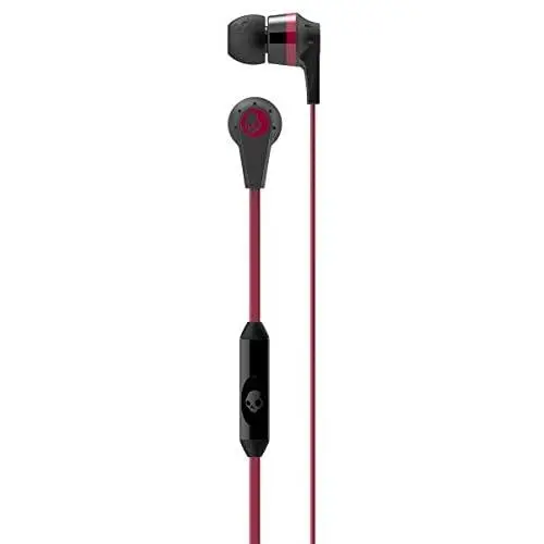 Skullcandy Inkd Micd 2.0 Black/Red One Size Skullcandy Inkd Micd 2.0 Black/Red One Size