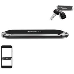 MAOBLOG Magnetic Car Mount Dashboard Desk 3M Adhesive Base Phone Holder Mini Magnet Fast Capture Cradle for iPhone 11/XS/XR/X/8,Samsung Galaxy S10/S9 / S8/S7 and All Phones (Give a Data Line).