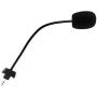 TNE Replacement 2.5mm Microphone Boom Game Mic for PDP Afterglow AG9 Legendary Collection Sound of Justice AG 9+ Armored Wireless Xbox One PS4 Playstation 4 Nintendo Switch Gaming Headphones