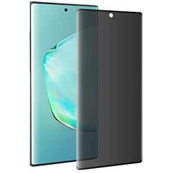 Galaxy Note 10 Plus Privacy Screen Protector, Tempered Glass HD Clear [Anti-spy] [9H Hardenss] [Case Friendly] [3D Curved] [Easy Installation] Protective Film,For Samsung Galaxy Note 10 Plus (6.8")