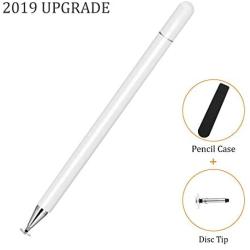 KIMZY ElegantPen Disc Stylus Pen, Fine Point Touch Screen Digital Pencil Compatible for iPad, iPhone, Samsung Note 10, Google Pixel 3 and More Capacitive Smartphones and Tablets
