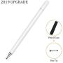 KIMZY ElegantPen Disc Stylus Pen, Fine Point Touch Screen Digital Pencil Compatible for iPad, iPhone, Samsung Note 10, Google Pixel 3 and More Capacitive Smartphones and Tablets