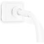 Aduro Solid-Grip Phone Holder for Desk - Adjustable Universal Gooseneck Smartphone Stand, with Durable Mount (White)