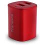 Tranesca Dual USB Wall Chargers for New iPhone SE,iPhone Xs/Xs Max,iPhone XR/8/7/6S/6S Plus/6 Plus/6, Samsung Galaxy S7/S6/S5 Edge, LG, HTC, Moto, Kindle and More-2 Pack (Red)