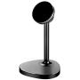 Sakula Magnetic Mount Tabletop Holder, Cell Phone Desk Stands 360 Rotation Hands Free Magnetic Phone Stand Black