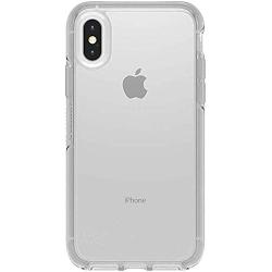 OtterBox Symmetry Clear Series Case for iPhone X & iPhone Xs with Alpha Glass Screen Protector Bundle - Retail Packaging - Clear