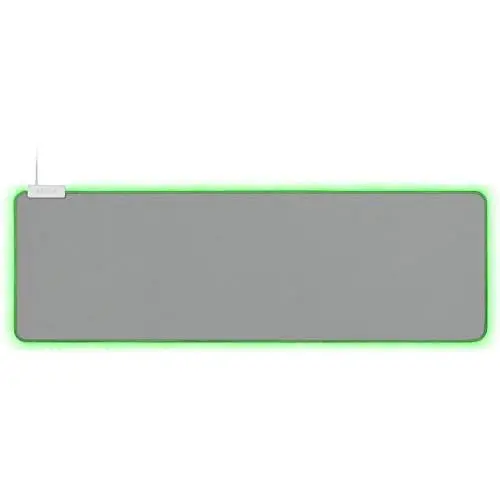 Razer Goliathus Extended Chroma Gaming Mouse Pad: Customizable Chroma RGB Lighting - Soft, Cloth Material - Balanced Control & Speed - Non-Slip Rubber Base - Mercury White Razer Goliathus Extended Chroma Gaming Mouse Pad: Customizable Chroma RGB Lighting - Soft, Cloth Material - Balanced Control & Speed - Non-Slip Rubber Base - Mercury White