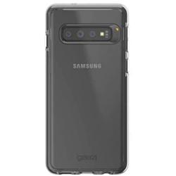 Gear4 Piccadilly Clear Case with Advanced Impact Protection [ Protected by D3O ], Slim, Tough Design Compatible with Samsung Galaxy S10 - Black (34850)