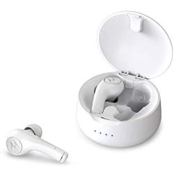 Motorola Mobile Accessories Verve Buds 500 True Wireless Bluetooth in-Ear Headphones - Works with Alexa - White, Small