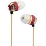 Sephia SP1050VC Noise Isolating Earphones, in-Ear Headphone with Mic and Volume Control, Bass Driven Sound, Wired Earphone Compatible with iPhone, iPad, Tablets, Samsung and Android Smartphones