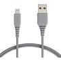 AmazonBasics MFi-Certified Lighting to USB A Cable for Apple iPhone and iPad - 3 Feet (0.9 Meters) - Gray