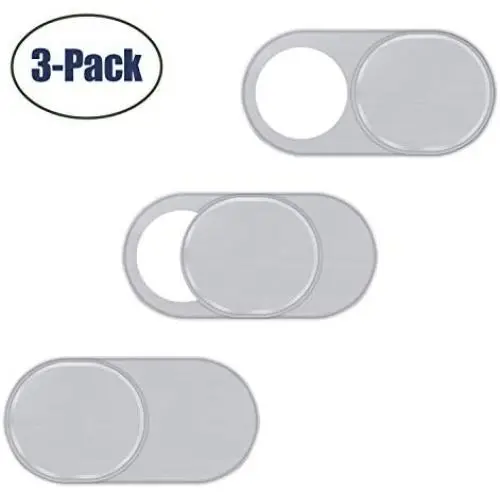 Elimoons Ultra-Thin Webcam Cover Slide Metal Laptop Camera Cover Sticker Blocker for Laptop Apple MacBook iMac iPad Cell Phone Tablet Echo Show Anti Spy Privacy Elimoons Ultra-Thin Webcam Cover Slide Metal Laptop Camera Cover Sticker Blocker for Laptop Apple MacBook iMac iPad Cell Phone Tablet Echo Show Anti Spy Privacy