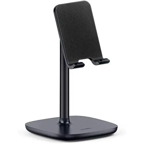 UGREEN Cell Phone Stand Desk Holder Compatible for iPhone 11 Pro Max SE XS XR 8 Plus 6 7, Samsung Galaxy S20 S10 S9 S8 Note 9 8 S7 S6, Google Pixel 4 XL, LG V40 V30 G7 Smartphone, Adjustable (Black) UGREEN Cell Phone Stand Desk Holder Compatible for iPhone 11 Pro Max SE XS XR 8 Plus 6 7, Samsung Galaxy S20 S10 S9 S8 Note 9 8 S7 S6, Google Pixel 4 XL, LG V40 V30 G7 Smartphone, Adjustable (Black)