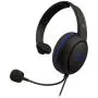HyperX Cloud Chat Headset – Official Playstation Licensed for PS4, Clear Voice Chat, 40mm Driver, Noise-Cancellation Microphone, Pop Filter, in-Line Audio Controls, Lightweight, Reversible