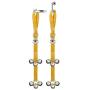 Caldwells Pet Supply Co. Potty Bells Housetraining Dog Doorbells for Dog Training and Housebreaking Your Doggy. 1.4 Inch Dog Bell with Doggie Doorbell and Potty Training for Puppies