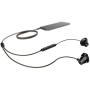 Earbuds with Microphone, in Ear Headphones with Volume Control, Built-in Mic Wired Earphones for Android Smartphone Tablet Laptop 3.5mm Audio Plug Devices, Black
