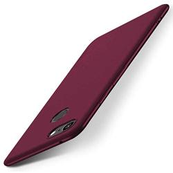 X-level Google Pixel 3 Case, Mobile Phone Case [Guardian Series] Soft TPU Matte Finish Slim Fit Ultra Thin Light Protective Cell Phone Back Cover for Google Pixel 3-WineRed
