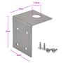 Bingfu 4G LTE Outdoor Wall Mount Waterproof Antenna SMA Male Antenna Compatible with Verizon AT&T T-Mobile Sprint 4G LTE Router Gateway Modem Cell Phone Signal Booster Cellular Amplifier Trail Camera
