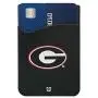 Georgia Bulldogs Adhesive Silicone Cell Phone Wallet/Card Holder for iPhone, Android, Samsung Galaxy, Most Smartphones Georgia Bulldogs Adhesive Silicone Cell Phone Wallet/Card Holder for iPhone, Android, Samsung Galaxy, Most Smartphones