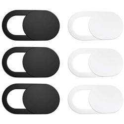 Laptop Camera Cover Slide, Anti-spy Webcam Cover for Laptop, PC, MacBook,iMac,Computer,iPad,Smartphone,Echo Spot,Tablet,Ultra Thin Camera Slide Blocker