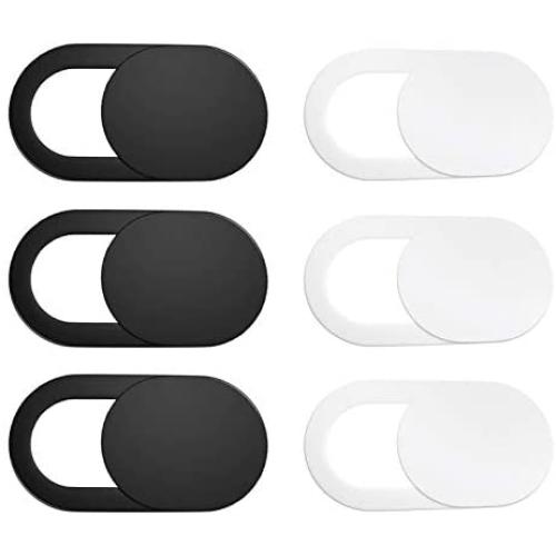 Laptop Camera Cover Slide, Anti-spy Webcam Cover for Laptop, PC, MacBook,iMac,Computer,iPad,Smartphone,Echo Spot,Tablet,Ultra Thin Camera Slide Blocker