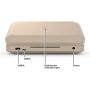 PhoneSoap 3 UV Smartphone Sanitizer & Universal Charger | Patented & Clinically Proven UV Light Disinfector | (Light Gold)