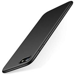 TORRAS Slim Fit iPhone SE 2020 Case/iPhone 7 Case/iPhone 8 Case, Full Protective Anti-Scratch Phone Case Compatible with iPhone SE Case (2nd)/iPhone 7/8, Space Black