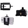 Guitar Ukulele Smartphone Mount Holder for Cell Phones and Gopro Action Cameras