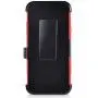 CELZEN - for LG Harmony 4, LG Premier Pro Plus (2020) - Phone Case w/Belt Clip Holster - CV1 Red CELZEN - for LG Harmony 4, LG Premier Pro Plus (2020) - Phone Case w/Belt Clip Holster - CV1 Red