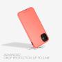 tech21 Studio Colour Mobile Phone Case - Compatible with iPhone 11 - Slim Profile with Anti-Microbial Properties and Drop Protection, Coral
