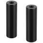 CAMVATE 15mm Aluminum Rod with Double-Ended 1/4"-20 Female Threads for Camera DIY Accessories(50mm Long, 2 Pieces)